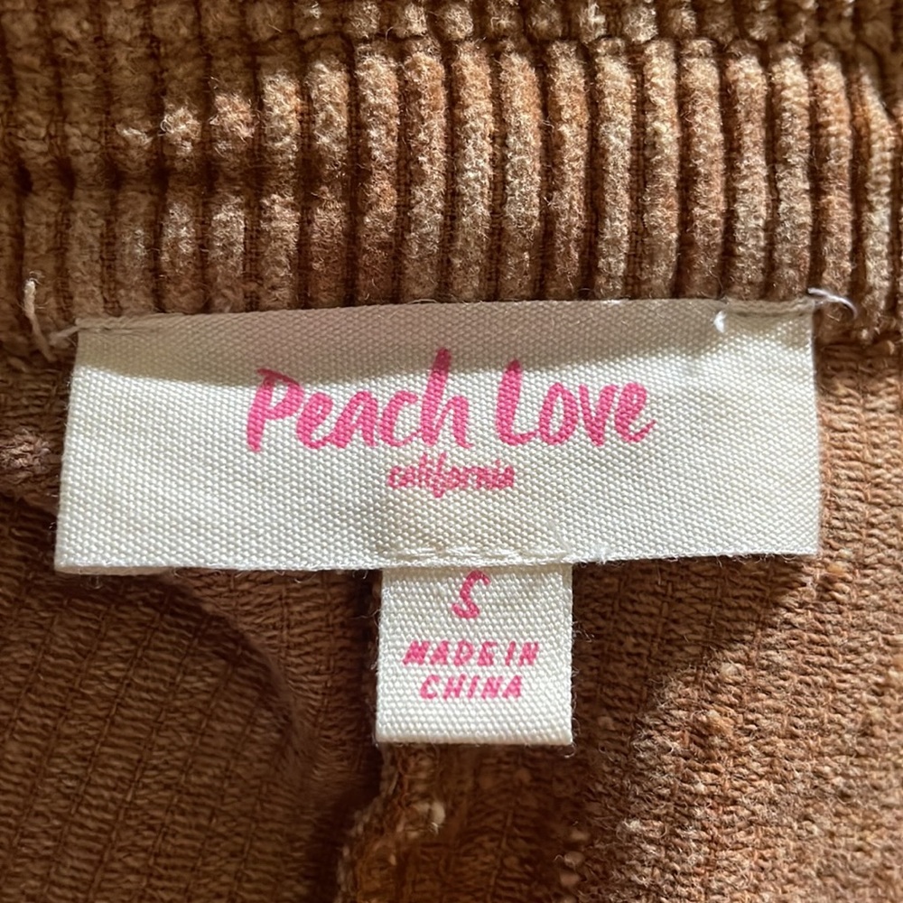 Peach Love California Brown Corduroy Blazer - Picture 4 of 5